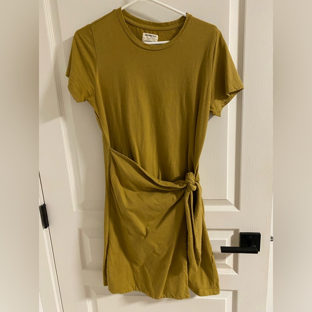Jackson Rowe Mustard Mini Dress